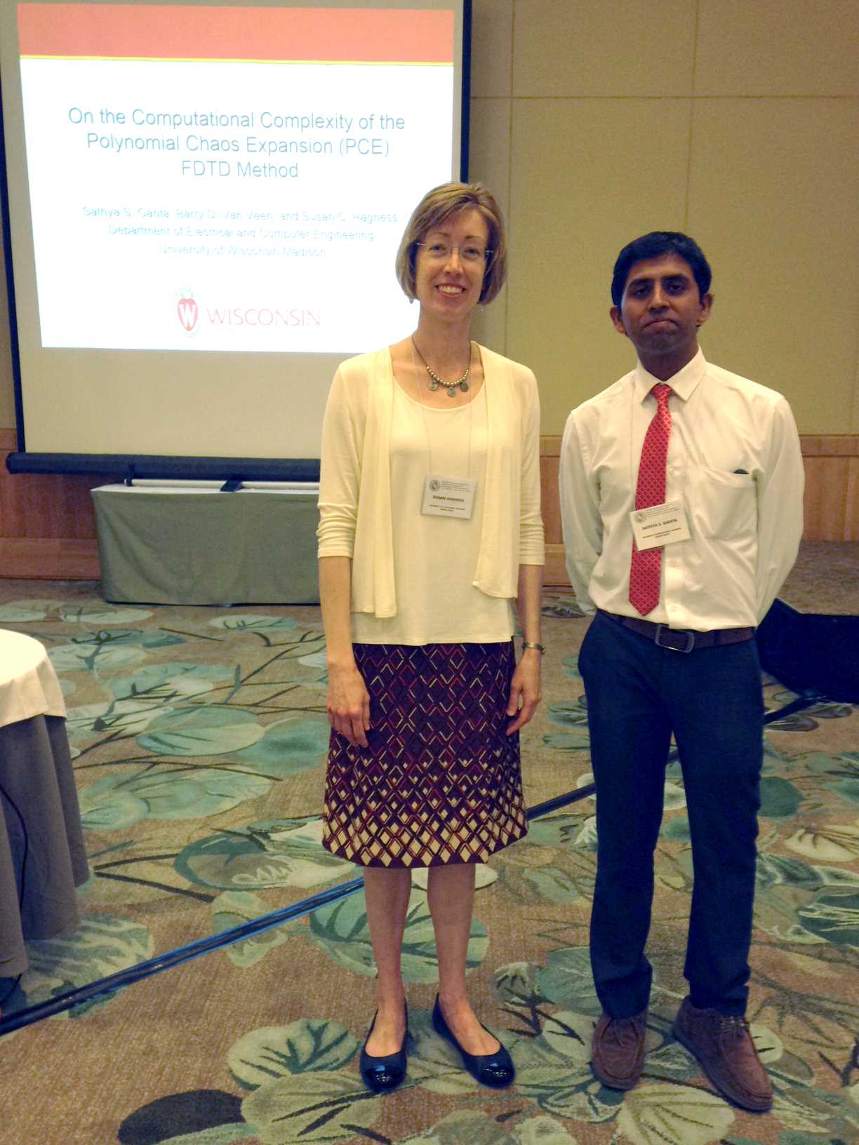 Sathya Ganta, Prof. Susan Hagness,
  AP-S/URSI 2015
